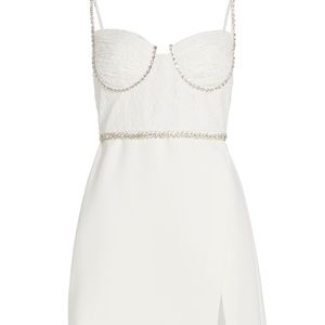 Self portrait Embellished Molded Minidress NWT 2